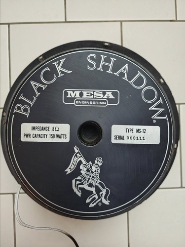 Mesa boogie black shadow - black, ms-12